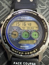 CASIO DW-7600 Rare "Schedule