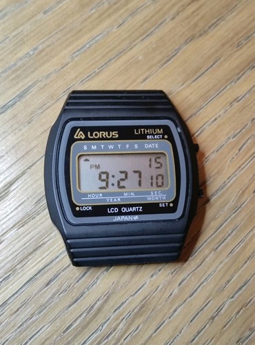 Vintage watch lorus lithium - vintage,
