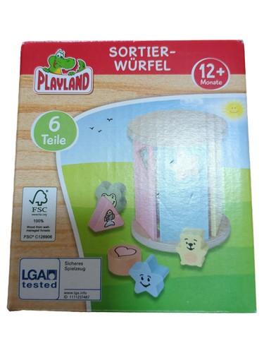Playland cubo incastri legno - cubo,
