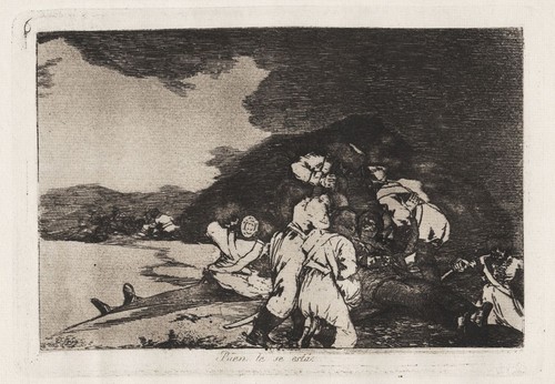 Francisco goya plate 6 - de,