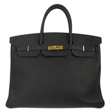 Borsa a mano Hermes Black Togo