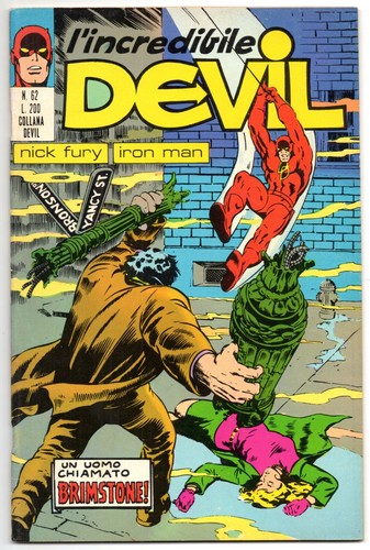 Incredibile devil 62 1972 - l'incredibile, n.