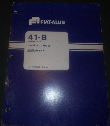 Fiat allis 41b cingolato - hd-41b,