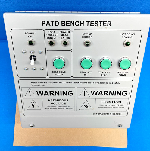 Pannello tester banco patd - tester,