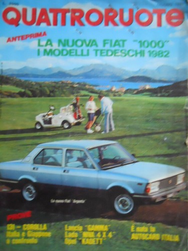 Quattroruote 308 1981 - , nuova