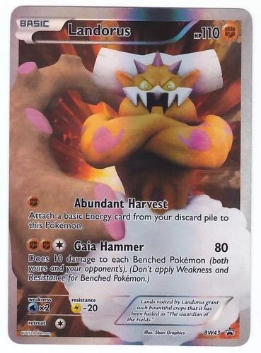 Pokemon landorus full art - landorus,