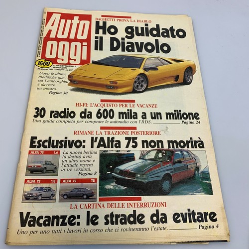 Rivista auto oggi 237 - rivista, n.