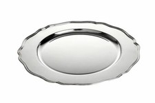 Sottopiatto argentato argento