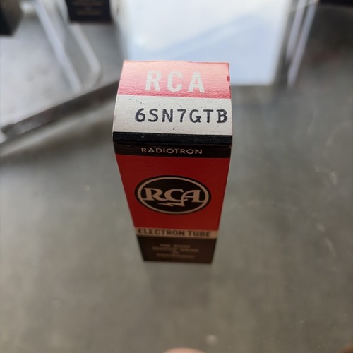 Rca 6sn7gtb blackplate nos nib - rca,