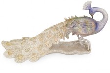 Scultura di bellissimo pavone