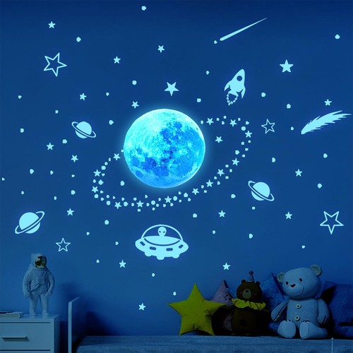 Stelle fluorescenti adesive - stelle,