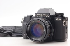 [Come nuovo con retro dati] Contax Aria 35 mm pellicola fotocamera pialla 50 mm F1.4 AEJ dal GIAPPONE