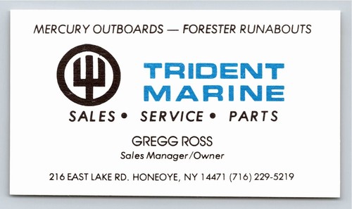 Trident marine mercury boat - mercury,