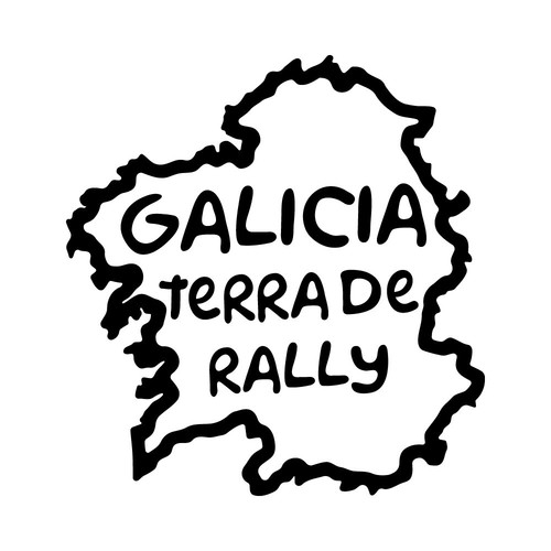 Pegatina galicia terra - pegatina, de