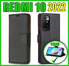 Flip Cover per Xiaomi Redmi 10 2022 a Libro Custodia Magnetica Portafoglio Pelle