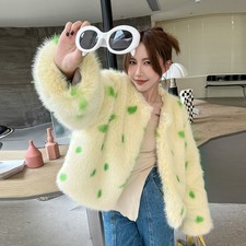 Cappotto donna pelliccia corto