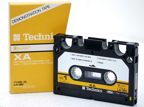 Nastro demo elcaset - nastro, technics