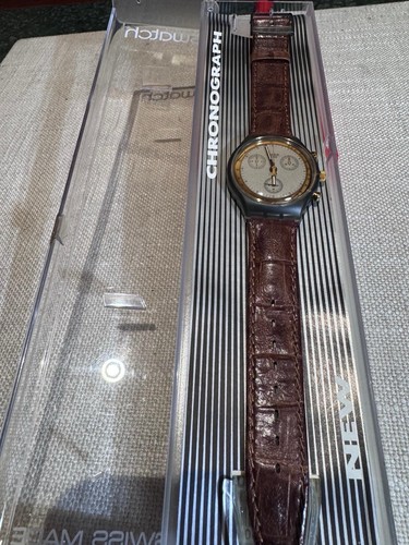 Swatch chrono 1991 gold finger - 1991,