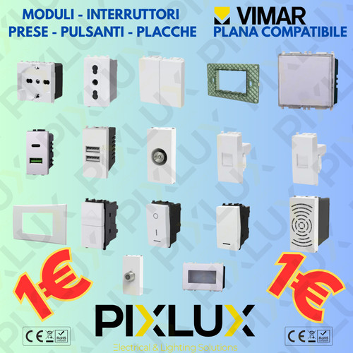 Vimar plana compatibile presa - plana,
