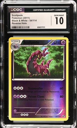 Cgc gem mint scolipede - cgc,
