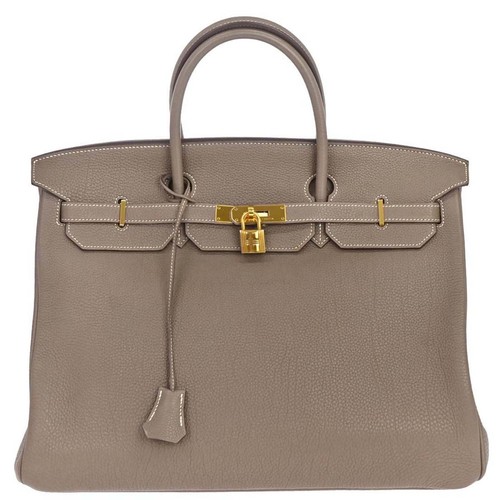 Borsa mano hermes etoupe - a,