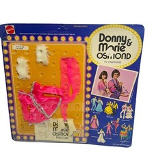 Mattel #9822 Donny & Marie Osmond TV Fashions Fuoco sul ghiaccio adatto Barbie 1976 
