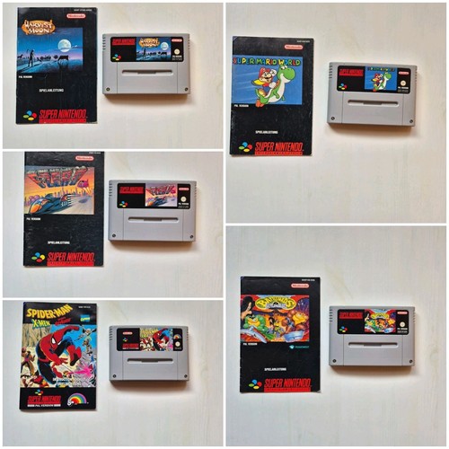 Super nintendo snes bundle 5 - super,