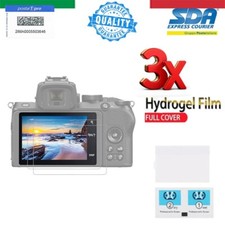 PELLICOLA HIDROGEL IDROGEL PROTEGGI SCHERMO PER CANON POWERSHOT G1 X MARK II