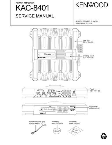 Manuale servizio per - manuale, di