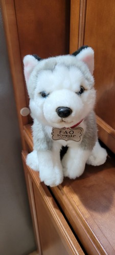 Fao schwarz peluche husky - fao,