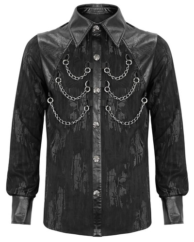 Camicia dystopica gothica - dystopica,