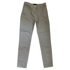 Lusa Spagnoli - IT/40 - Pantalone jeans a vita alta osmotico grigio chiaro