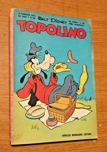 Topolino libretto 204 10 - libretto, #