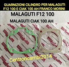GUARNIZIONI CILINDRO TESTA PER MALAGUTI F12 100 E CIAK 100 AH FRANCO MORINI