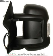SPECCHIO PER FIAT DUCATO 06> RIBALTABILE BRACCIO CORTO SONDA FRECCIA 5W SINISTRO