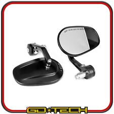 SPECCHIETTI MOTO BAR END MANUBRIO REGOLABILI OMOLOGATI CAFE RACER RETROVISORI