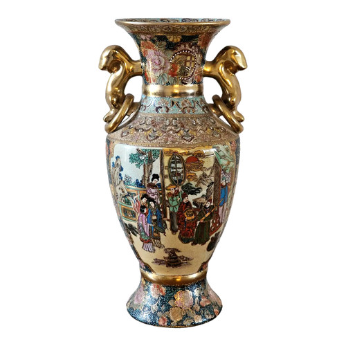 Vaso urna porcellana vintage
