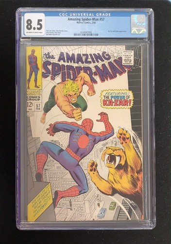 Amazing spider man cgc 8 - amazing, #57