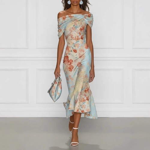 Maxi abito donna spalle