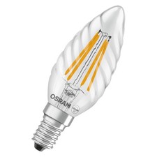 OSRAM Lampada LED  Star candle shape BW40 filamento, 2700 K bianco caldo, 3,4 W,