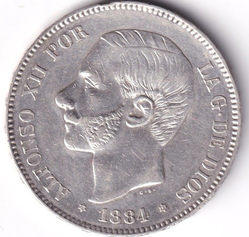 España moneda alfonso xii - xii, 5