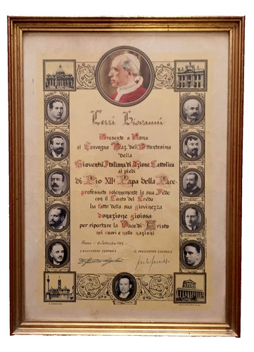 Roma 1948 quadro convegno - roma,