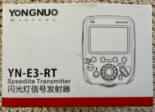 Yongnuo rt wireless - yongnuo, yn-e3-rt