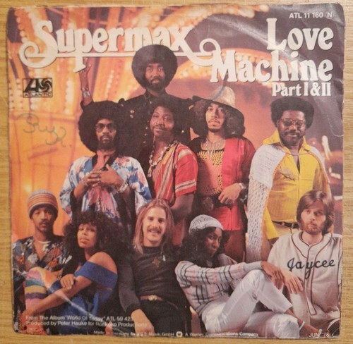 Single vinyl supermax love - vinyl,
