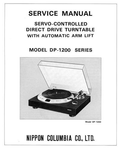 Manuale servizio per denon - per,