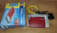 FRITZ!Box 7330 router Wi-Fi + spina di alimentazione + accessori, OTTIME CONDIZIONI