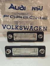 2x 1J6943021B LUCE TARGA POST VOLKSWAGEN  GOLF 4/CABR. NEW BEETLE POLO,LUPO NOS