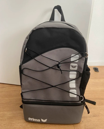 Zaino erima unisex grigio nero - erima,