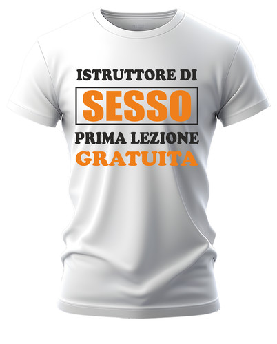 Shirt istruttore sesso - t-shirt,