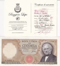 100000 LIRE MANZONI 3 LUGLIO